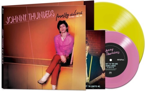 Finally Alone - The Sticks & Stones Tapes LP YELLOW PINK