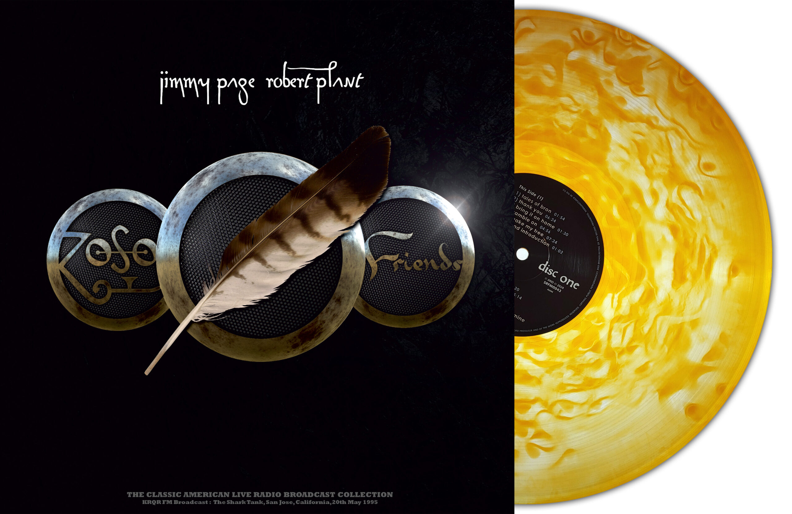 ZOSO FRIENDS (ORANGE CLOUDY VINYL)