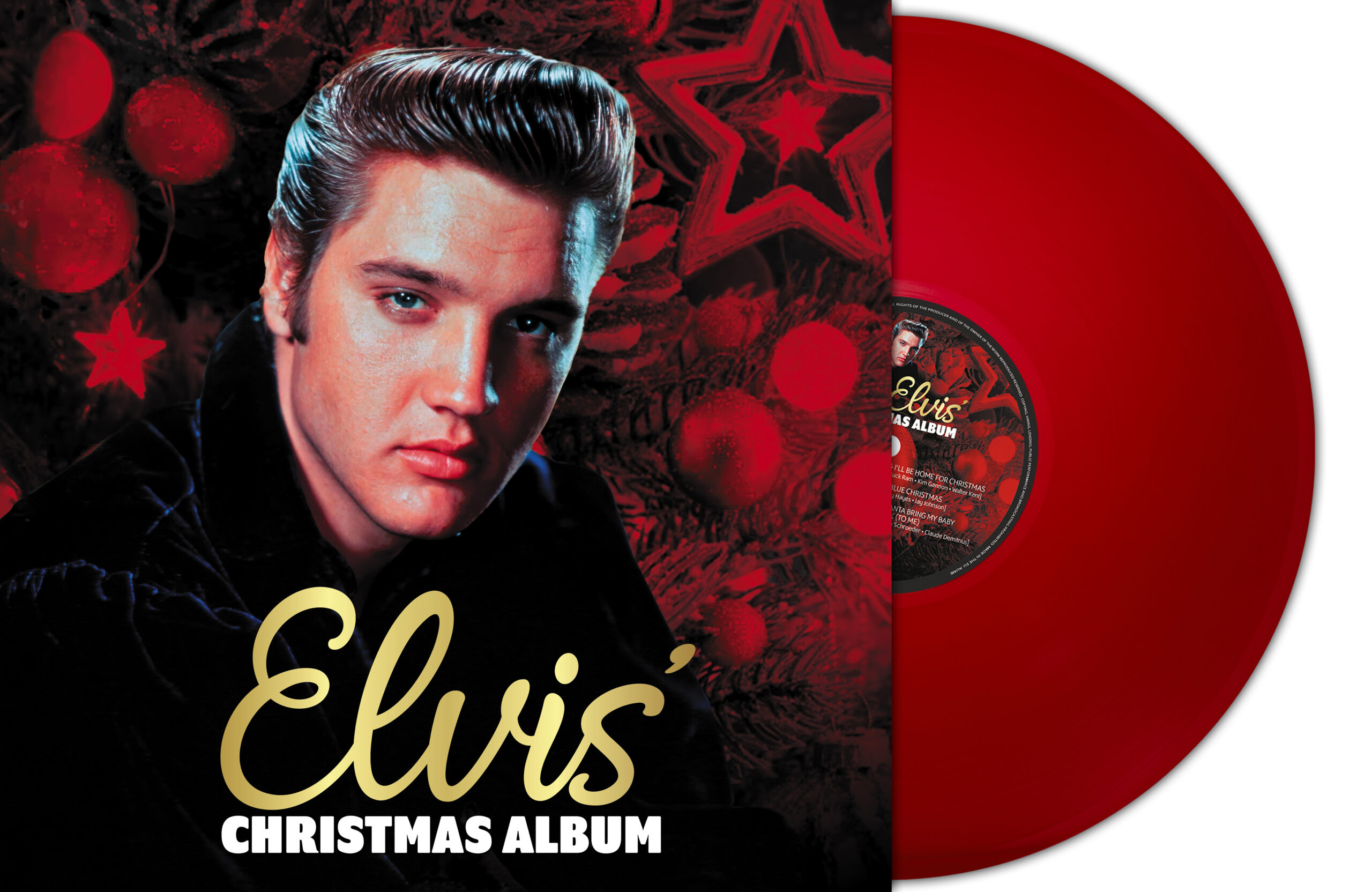 ELVIS' CHRISTMAS ALBUM (RED VINYL)