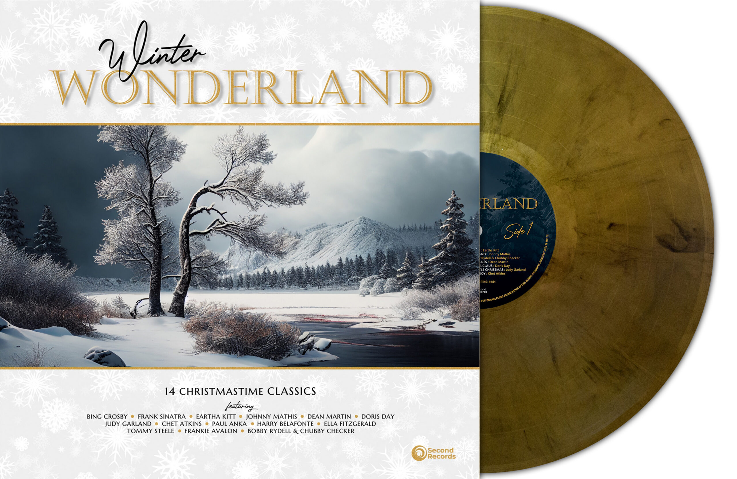 WINTER WONDERLAND - 14 CHRISTMASTIME CLASSICS (GOLD MARBLE VINYL)