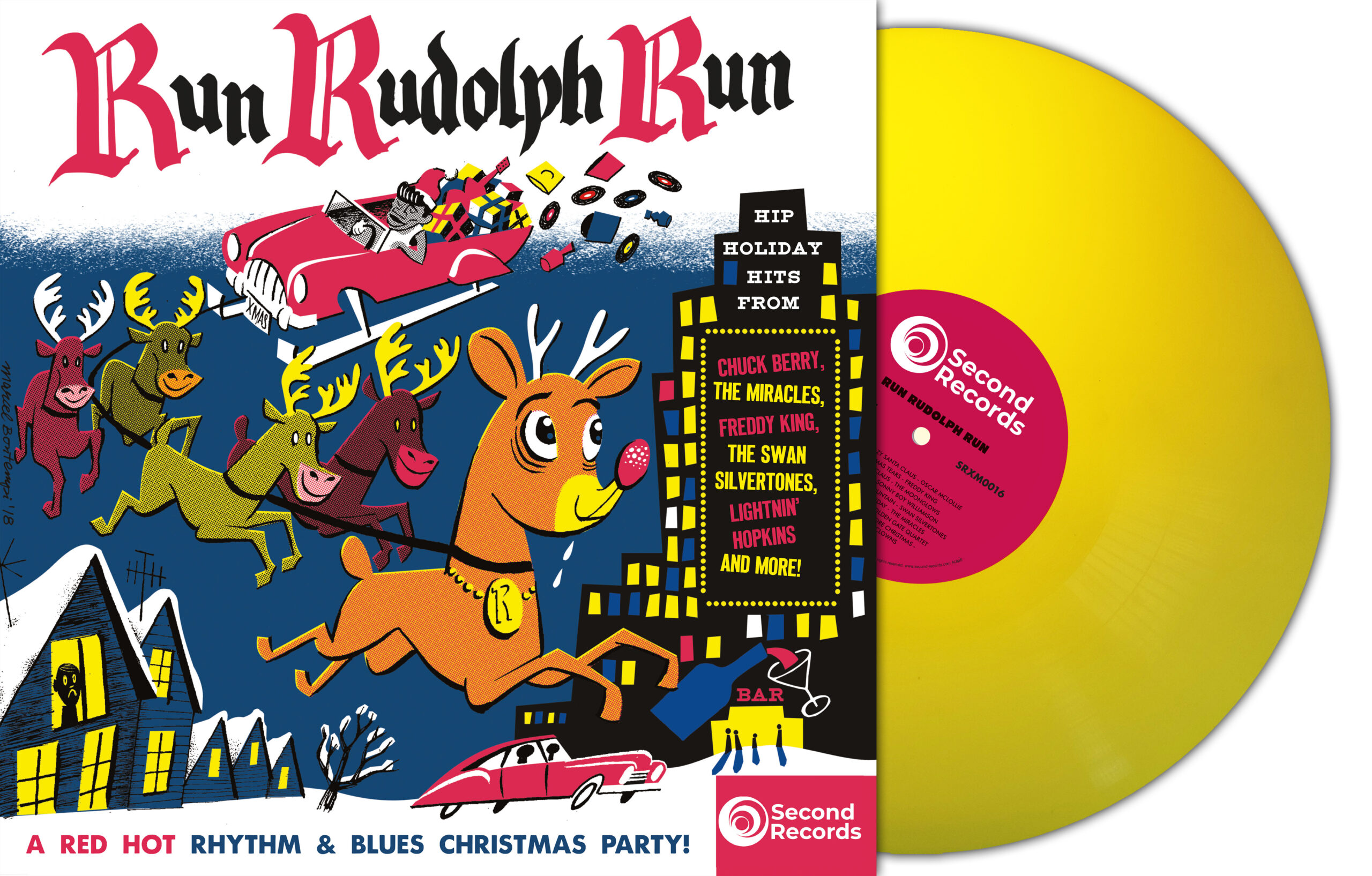 RUN RUDOLPH RUN (YELLOW VINYL)