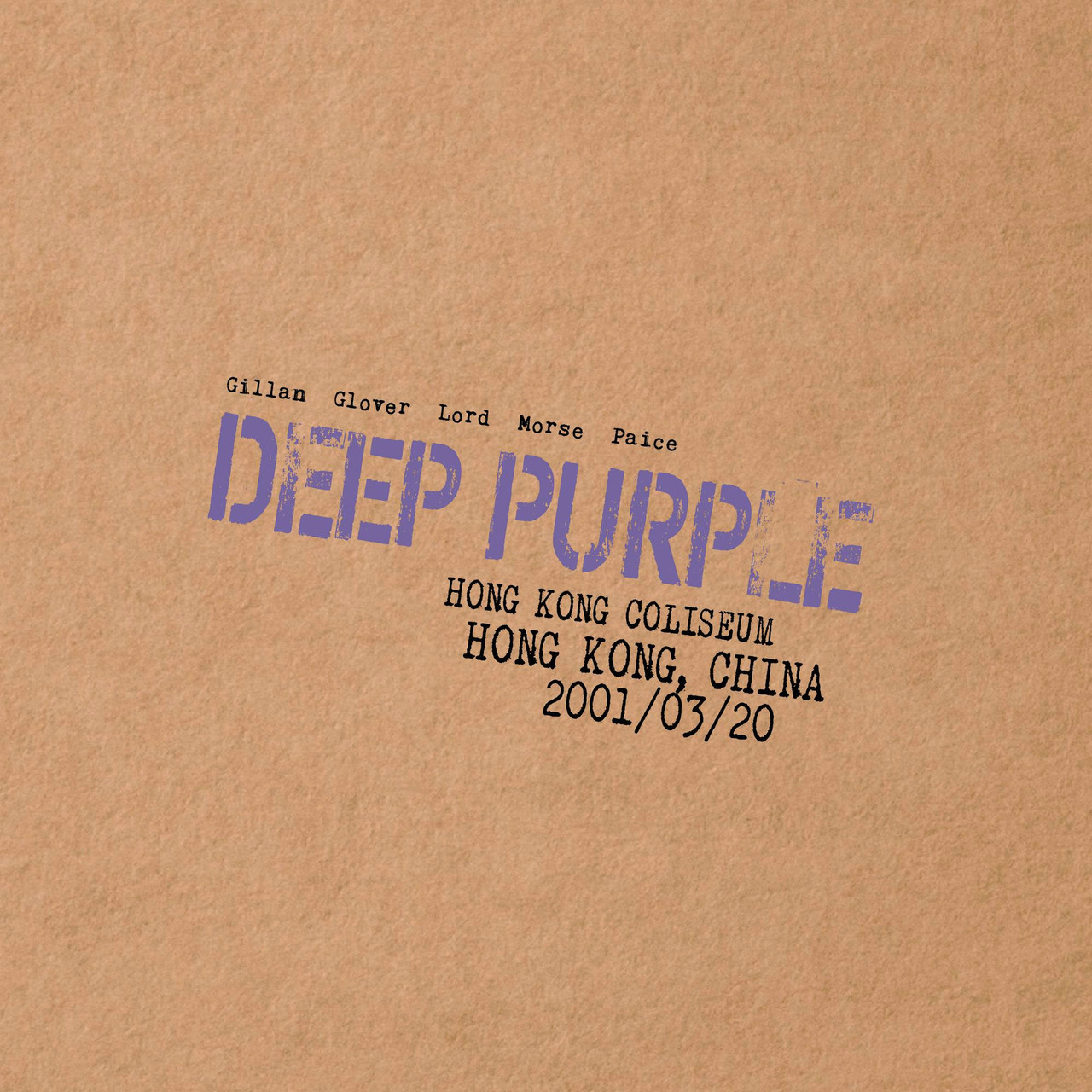 Live In Hong Kong 2001 LP