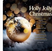 HOLLY JOLLY CHRISTMAS-CLEAR WHITE