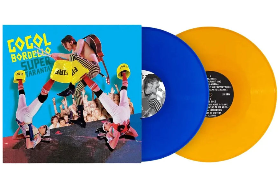 SUPER TARANTA! BLUE & YELLOW VINYL / W/2 EXTRA TRACKS + POSTER