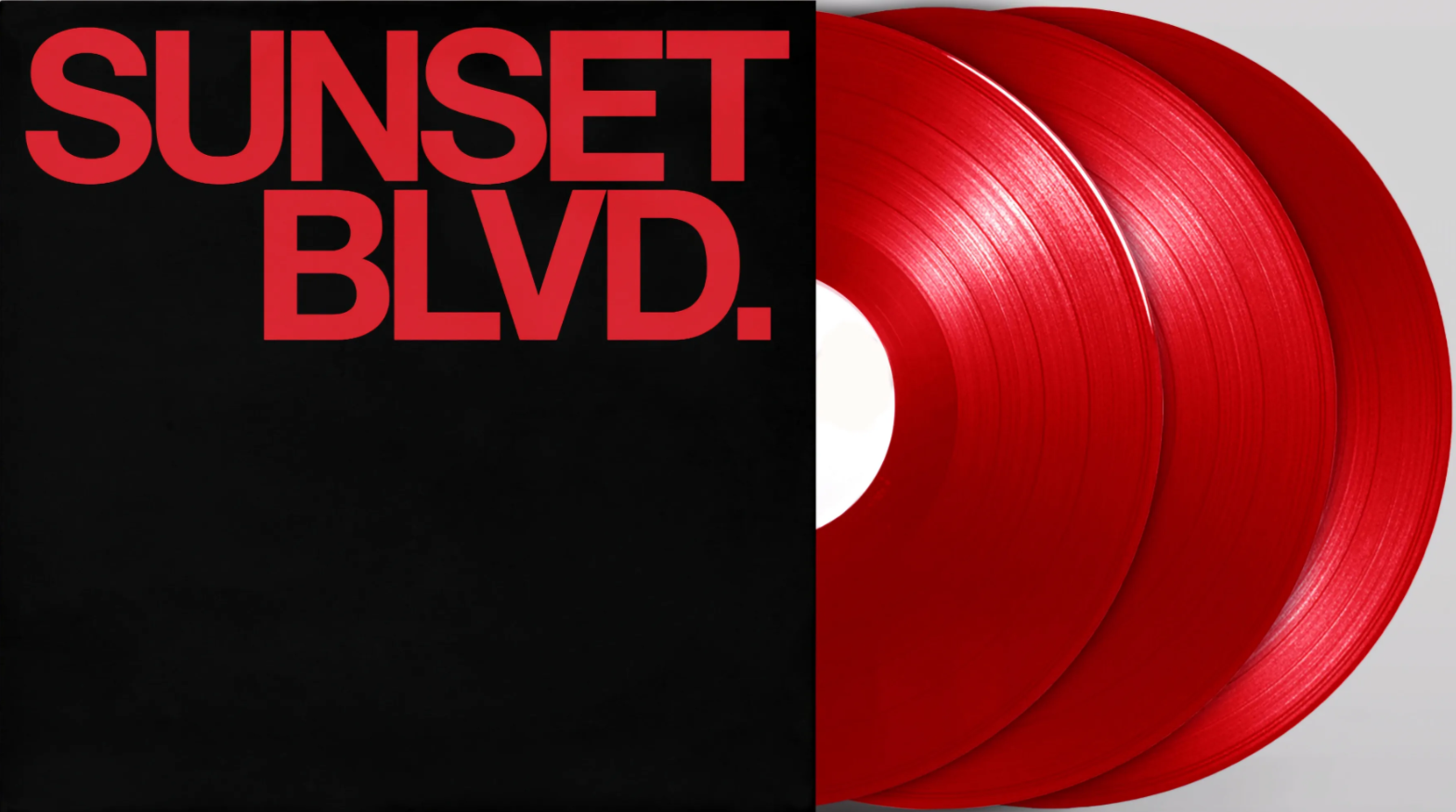 SUNSET BLVD The Album LP RED
