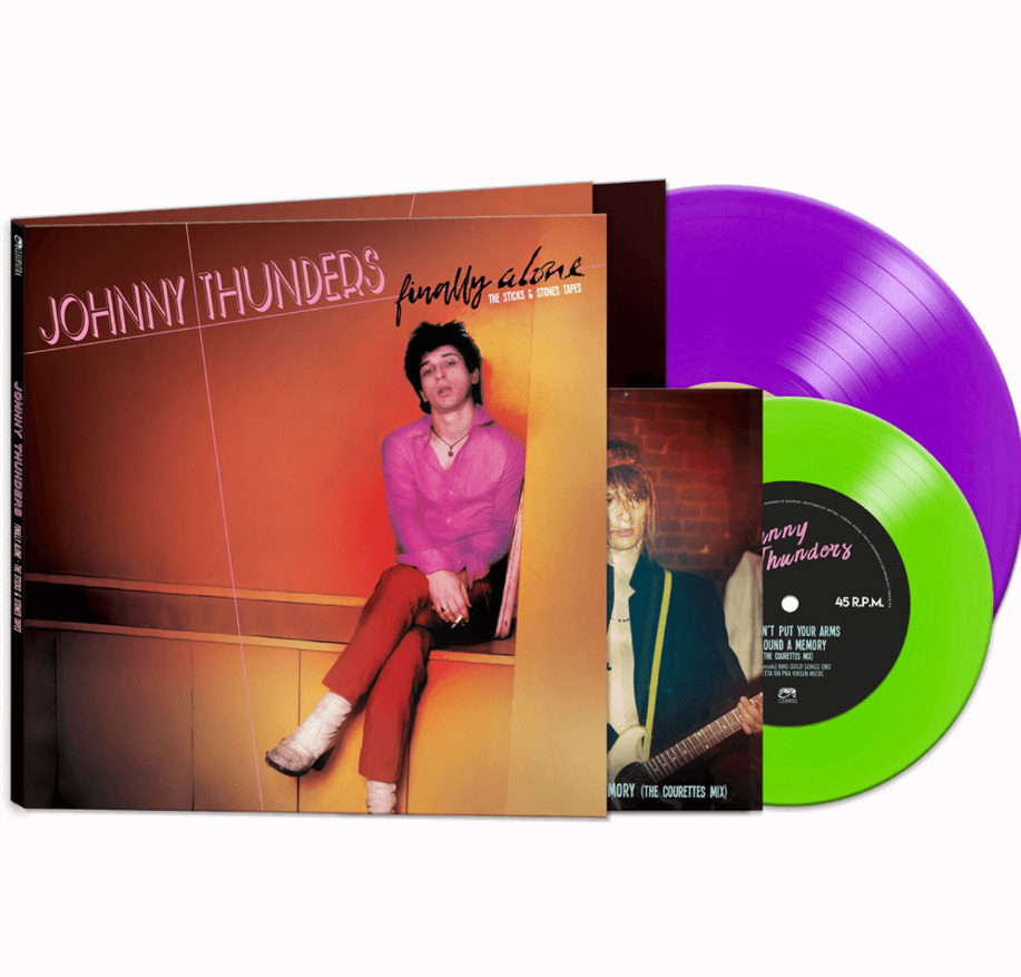 Finally Alone - The Sticks & Stones Tapes LP PURPLE GREEN