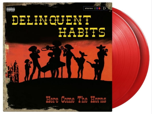 HERE COMES THE HORNS RED 180G