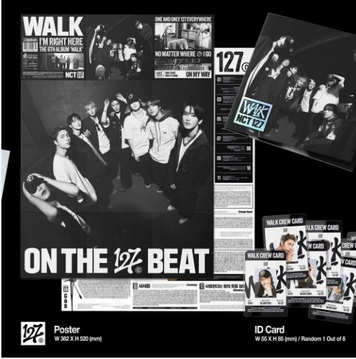 WALK-THE 6TH ALBUM POSTER VERSION