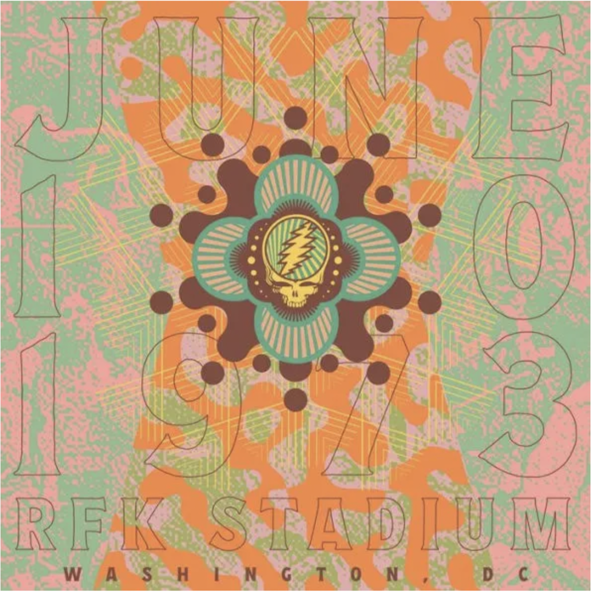 RFK STADIUM, WASHINGTON 6/10/73 (180 GR 12