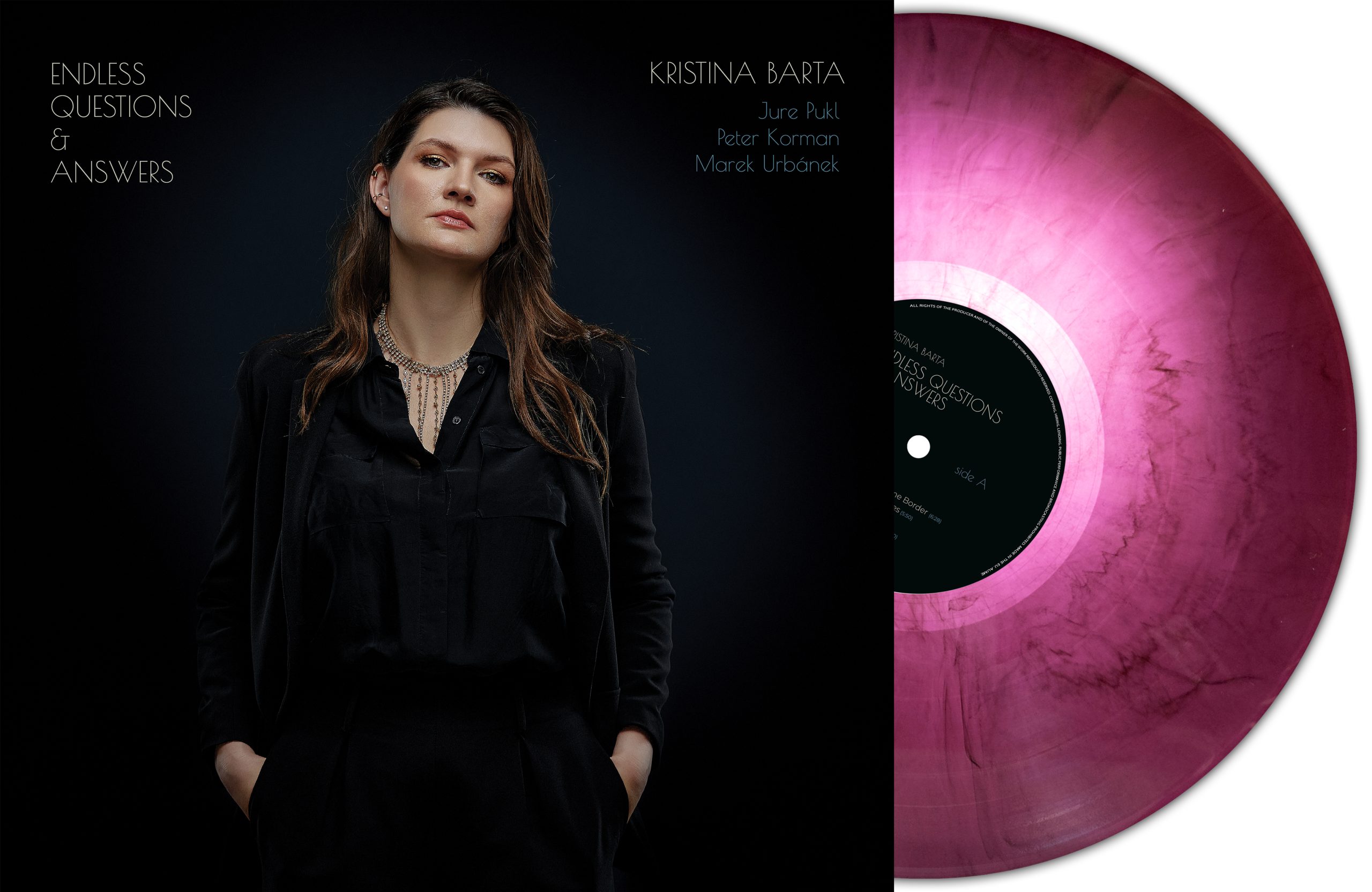 ENDLESS QUESTIONS AND ANSWERS (TRANSPARENT MAGENTA MARBLE VINYL)