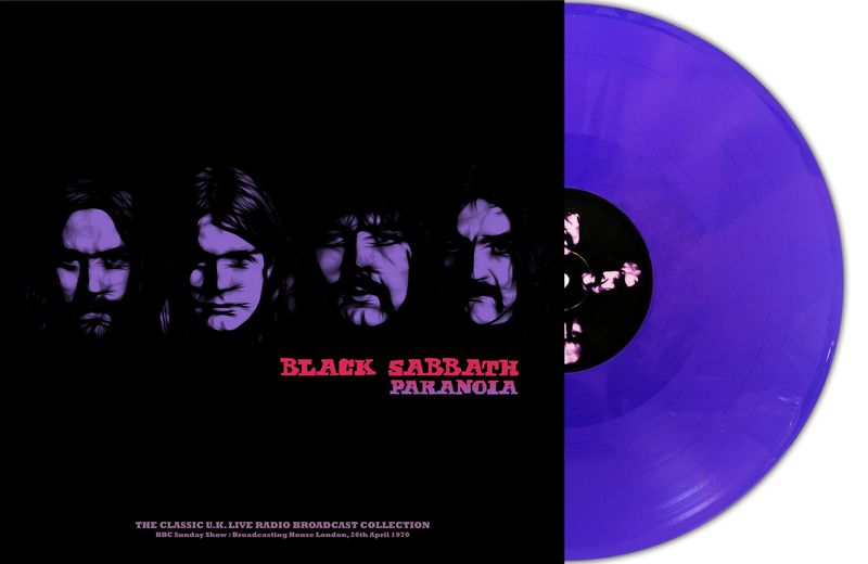 PARANOIA - BBC SUNDAY SHOW, LONDON 1970 (PURPLE VINYL)