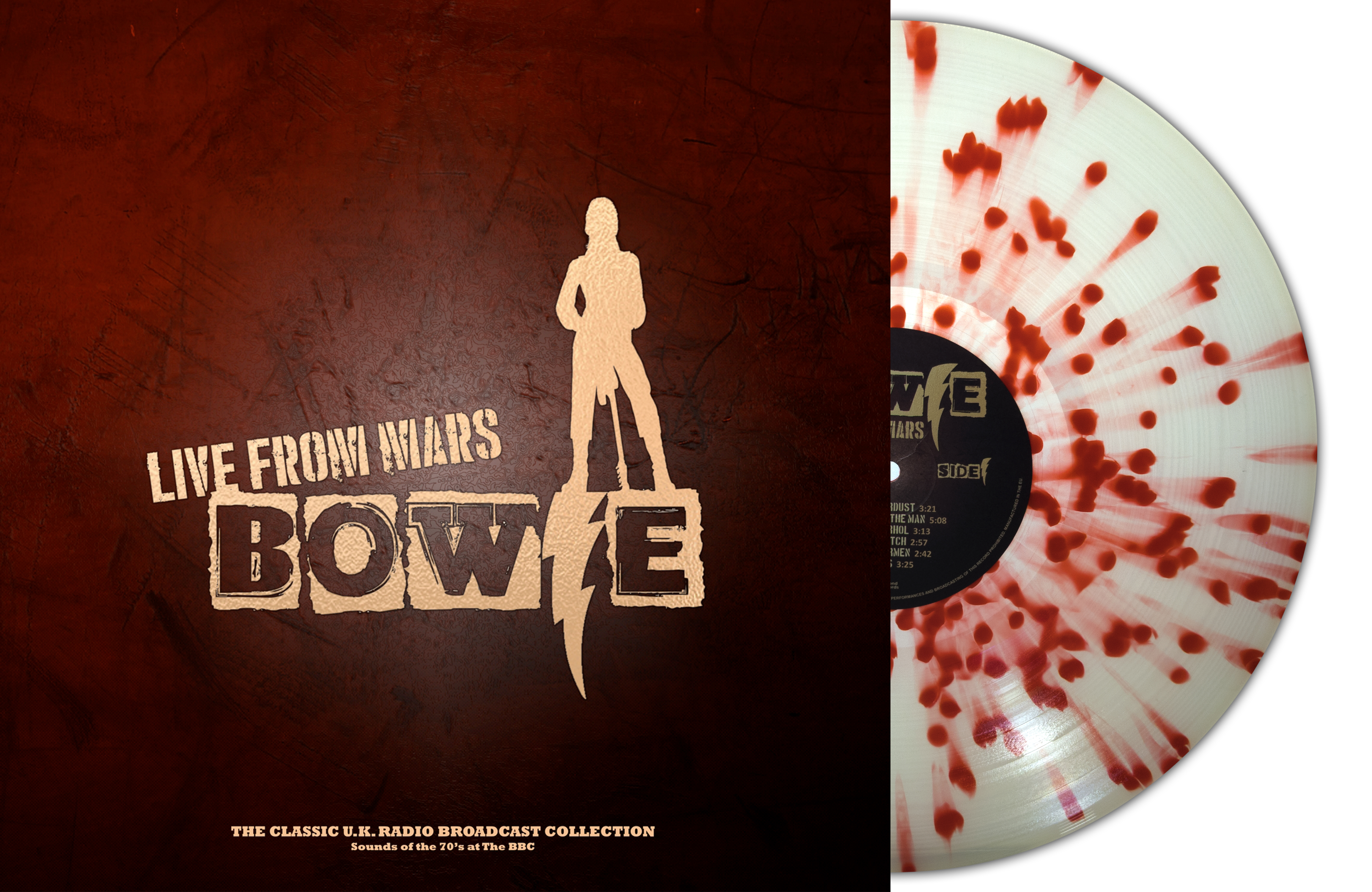 LIVE FROM MARS - SOUNDS OF THE 70S AT THE BBC (CLEAR/RED SPLATTER VINYL)