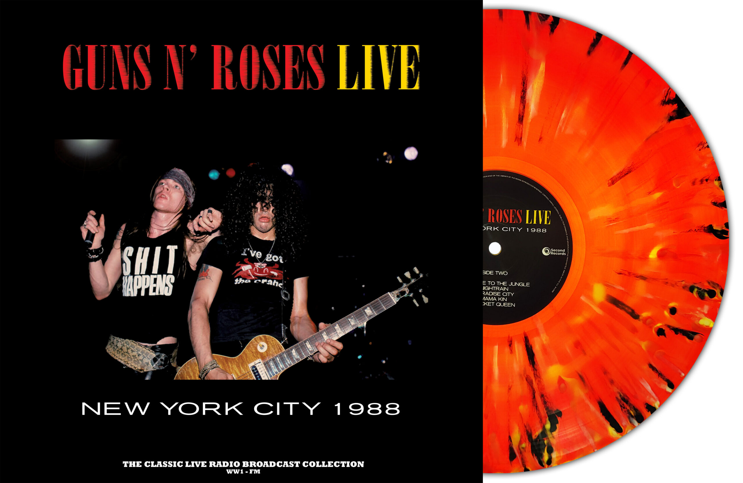 LIVE IN NEW YORK CITY 1988 (LAGOON VINYL)