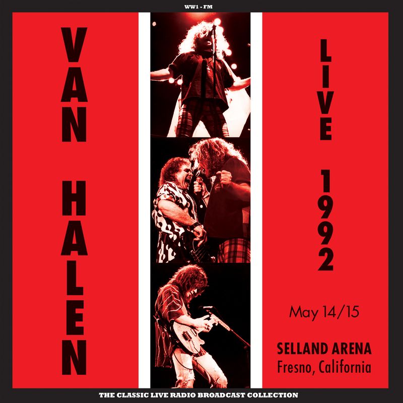 LIVE AT SELLAND ARENA FRESNO 1992 (RED/WHITE SPLATTER VINYL)