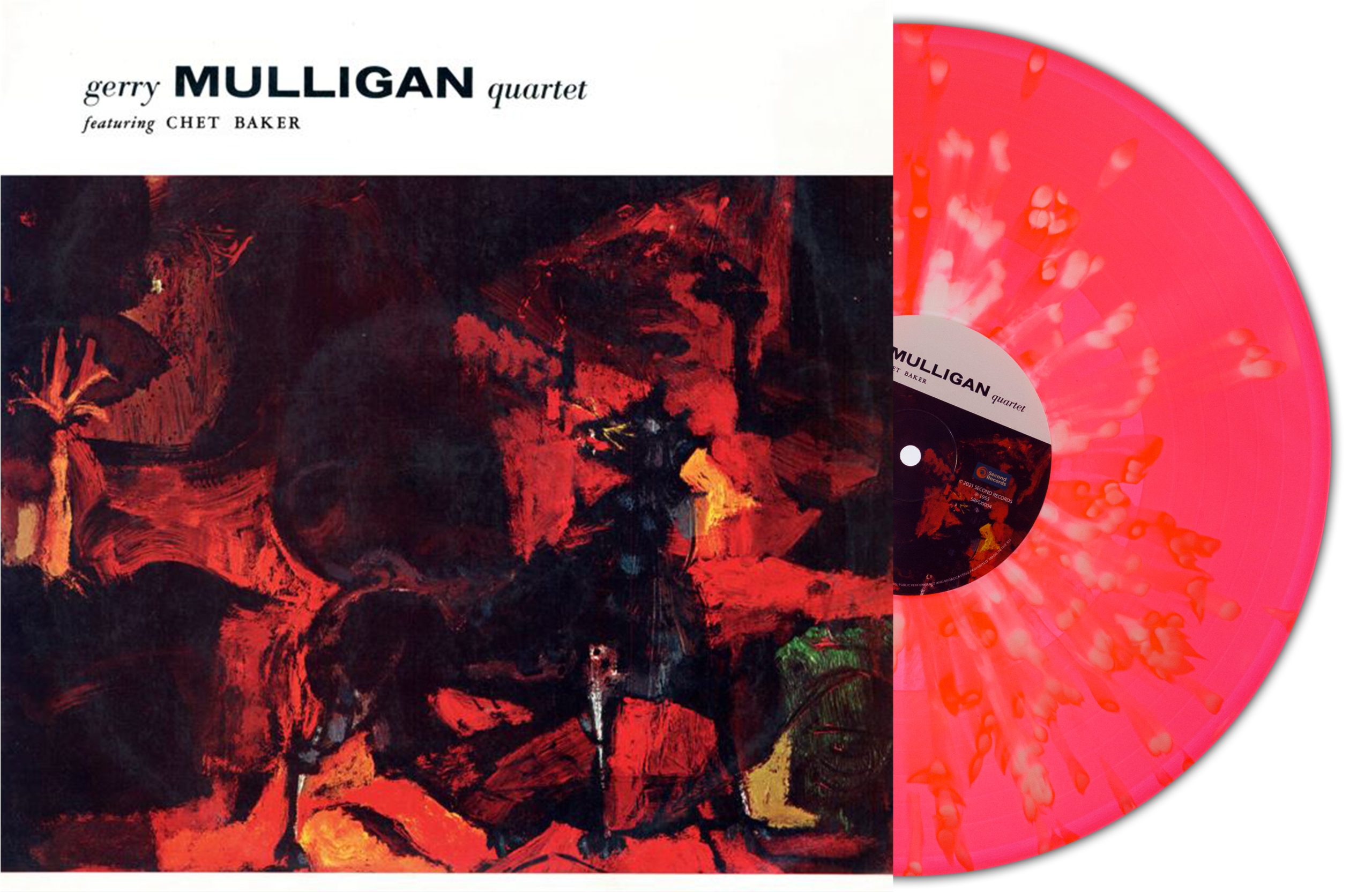 GERRY MULLIGAN QUARTET FEATURING CHET BAKER (SPLATTER VINYL)