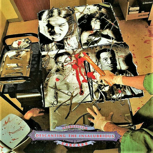 Necroticism Descanting The Insalubrious LP WHITE