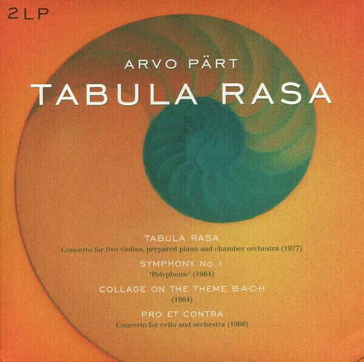 TABULA RASA/SYMPHONY 1... 