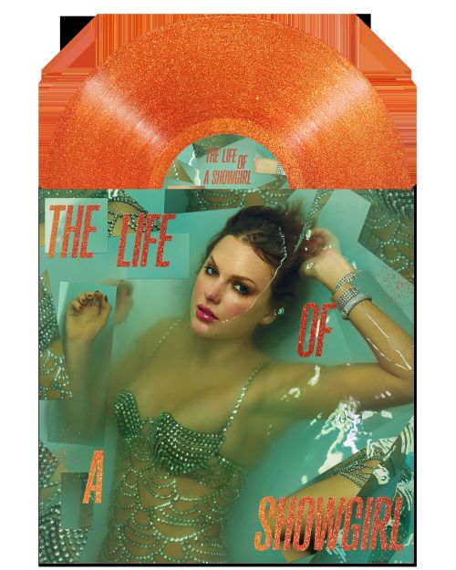 The Life of a Showgirl: Sweat And Vanilla Perfume Portofino Orange Glitter Vinyl