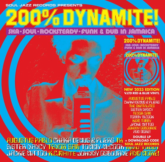 200% DYNAMITE! Ska, Soul, Rocksteady, Funk & Dub in Jamaica (red & blue)