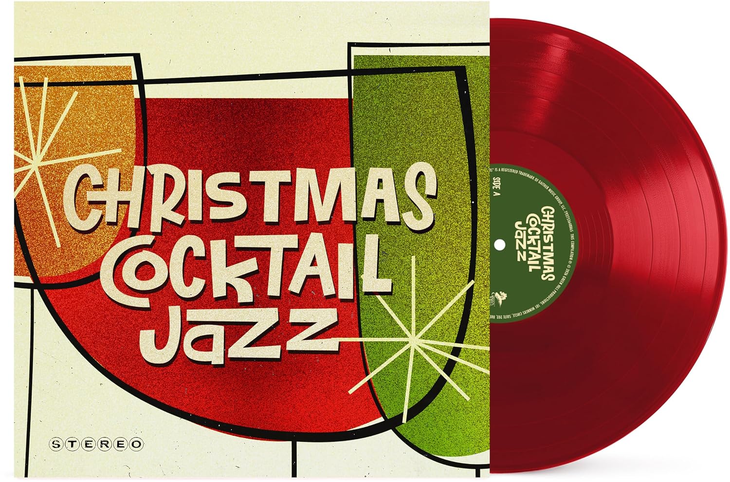 Christmas Cocktail Jazz LP RED