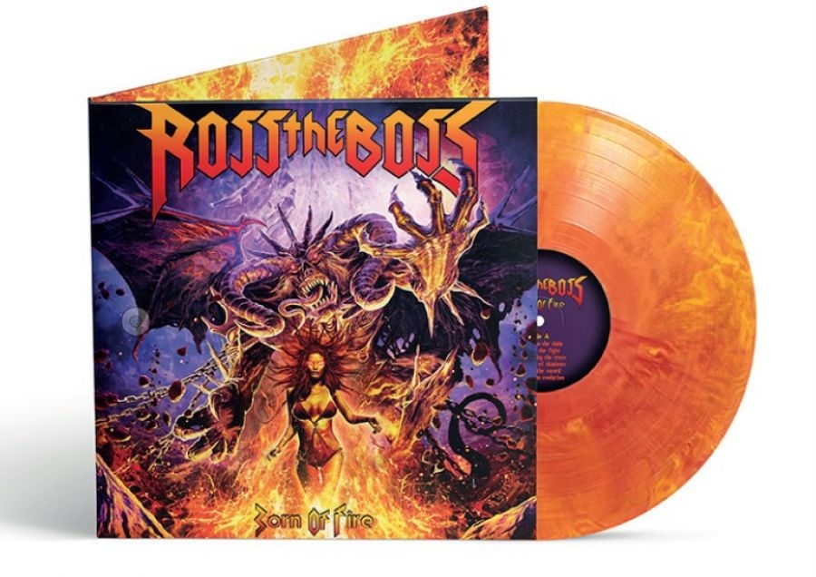 Born Of Fire LP MARBLED