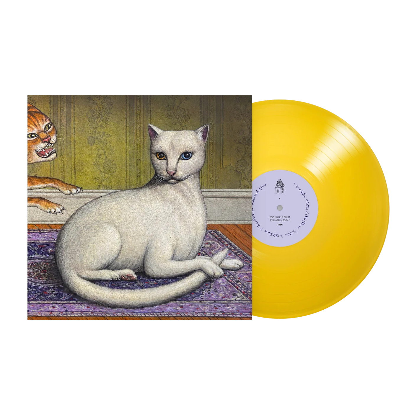 Nothing's About To Happen To Me LP YELLOW INDIE