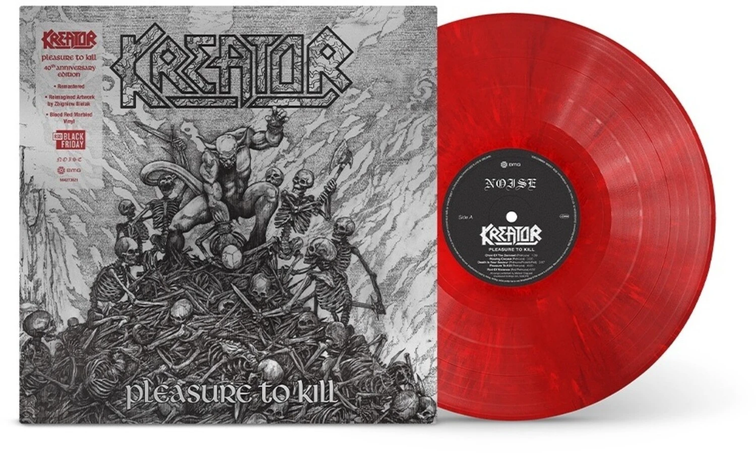 Pleasure To Kill (Blood Red Marbled Vinyl)