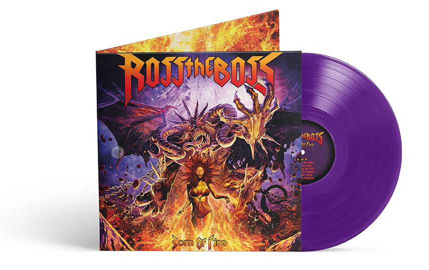 Born Of Fire LP VIOLET