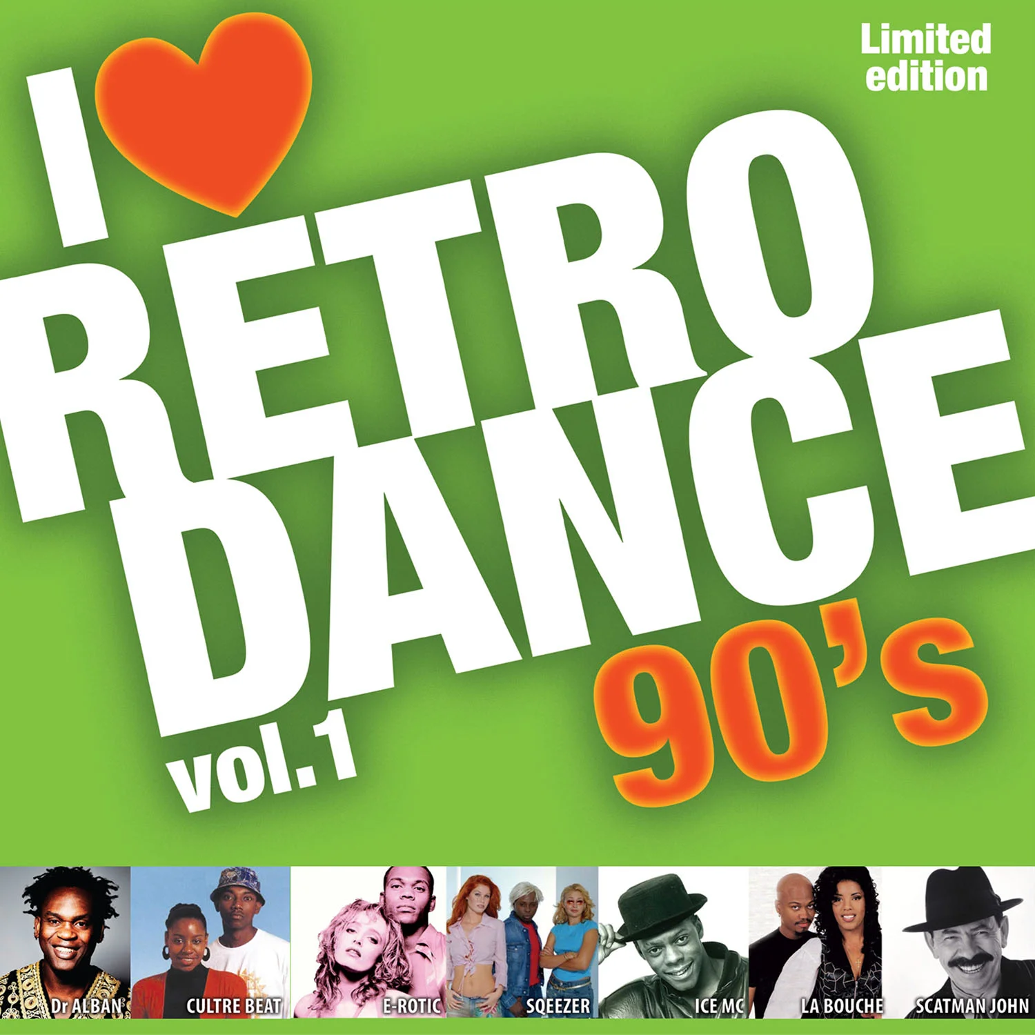 I LOVE RETRO DANCE 90's-VOL1.