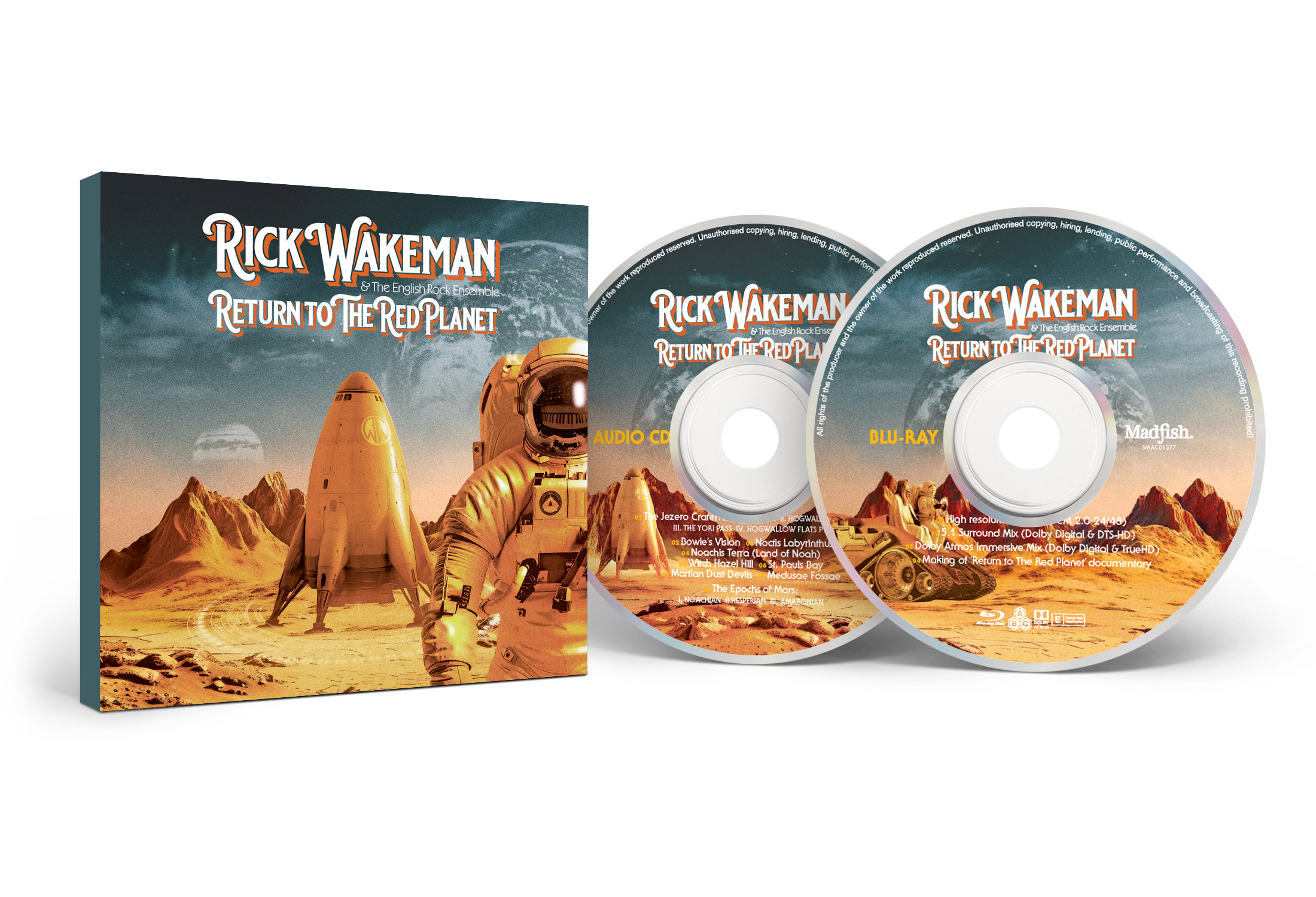 Return To The Red Planet CDBLURAY