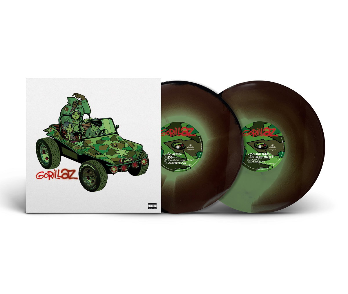 GORILLAZ (180 GR 12" CLRD INDIE EXCL.-LTD.)