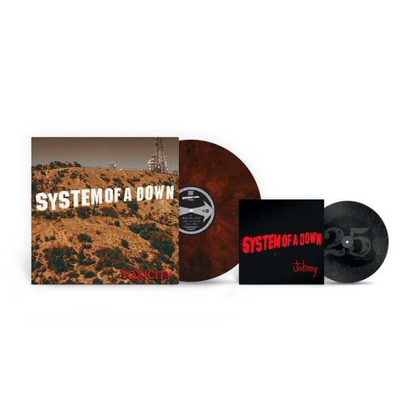 Toxicity  Anniversary Edition (Black/Burgundy Anniversary edition  +7")