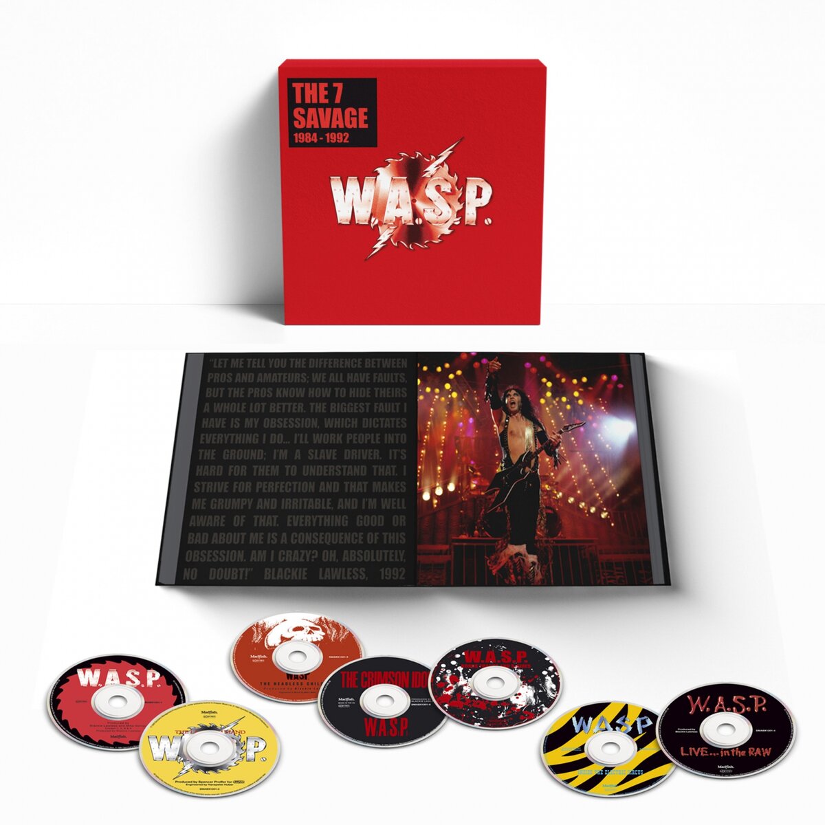 The 7 Savage: 1984-1992 (7CD Deluxe boxset)