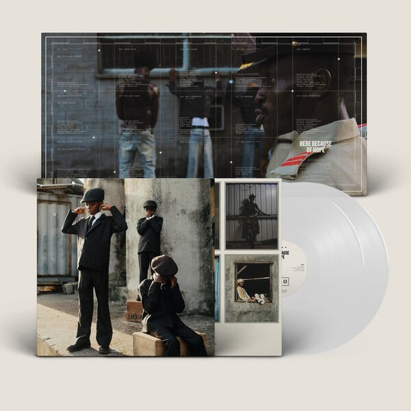 Here Because Of Hope LP WHITE INDIE