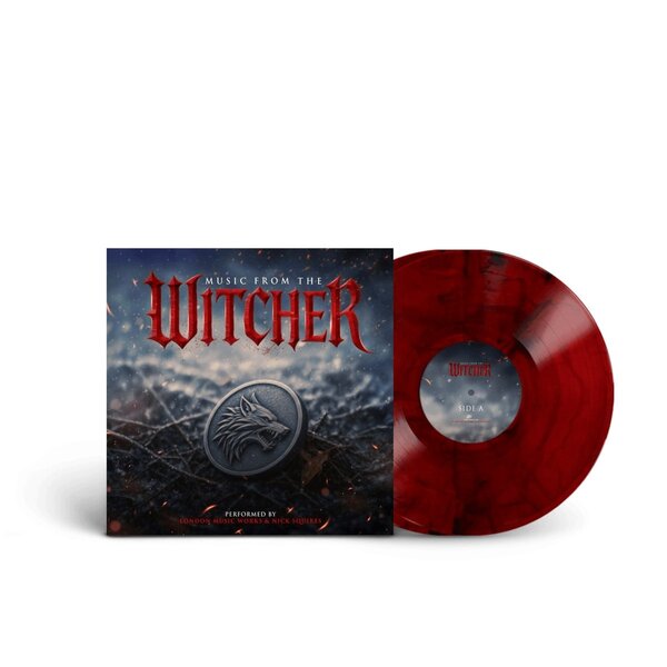 Music From The Witcher LP RED BLACK SMOKE