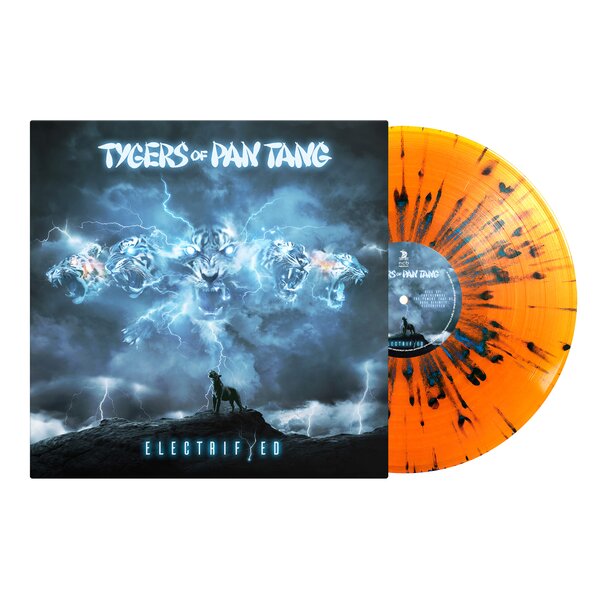 Electrified LP SPLATTER ORANGE BLUE