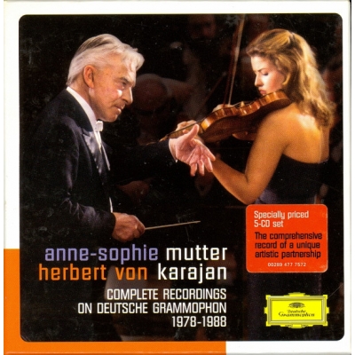 KARAJAN/MUTTER: DG RECORD.