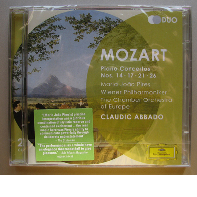 Mozart: Zongoraversenyek (2 CD)