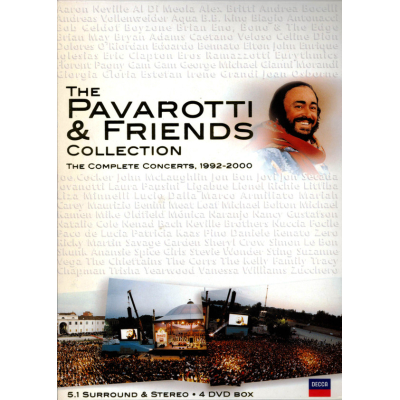 PAVAROTTI&amp;FRIENDS (4 DVD)