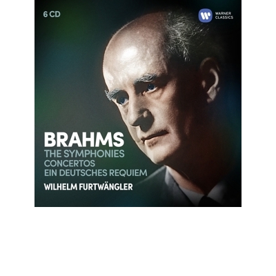 BRAHMS:ÖSSZES SZIMF. NÉMET REKVIEM, VERSENYMUVEK 6CD