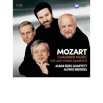 MOZART:VONÓSNÉGYESEK, -ÖTÖSÖK 7CD