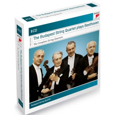  The Budapest String Quartet plays Beethoven  8CD