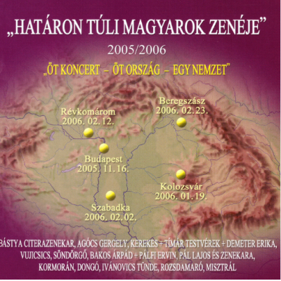 Határon Túli Magyarok Zenéje 2005/2006 / Hungarian Music From the Carpathian Basin 2005/2006 2CD