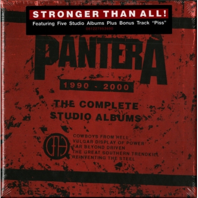 THE COMPLETE STUDIO ALBUMS 1990-2000 5CD