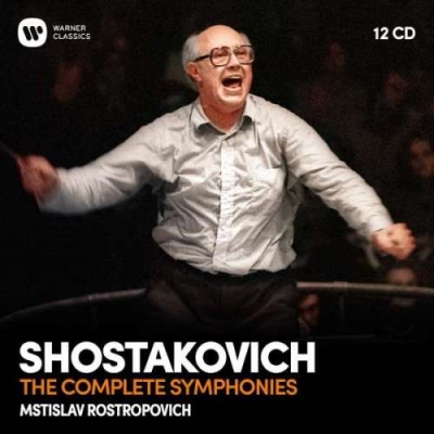 SOSZTAKOVICS: ÖSSZES SZIMFÓNIA. (Dmitri Schostakowitsch (1906-1975) Symphonien Nr.1-15) 12CD
