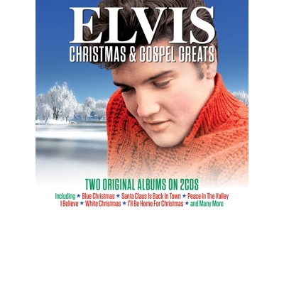 Christmas &amp; Gospel Greats / (Elvis&#039; Christmas Album (1957) + His Hand On Mine (1960)