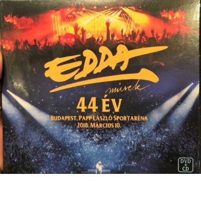 44 ÉV - BUDAPEST, PAPP LÁSZLÓ SPORTARÉNA 2018. MÁRCIUS 10. - CD+DVD