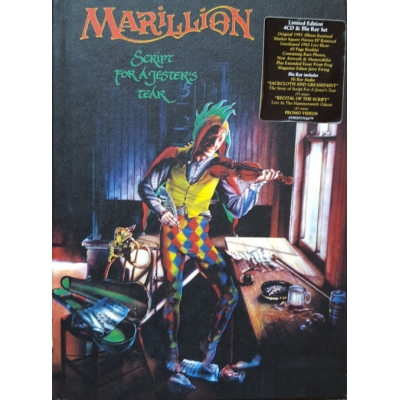 Marillion ?– Script For A Jester&#039;s Tear (4 × CD+Blu-Ray Audio, Deluxe Edition, Reissue, Remastered,)