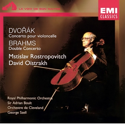 DVORAK CONCERTO POUR VIOLONCELLE BRDAHMS