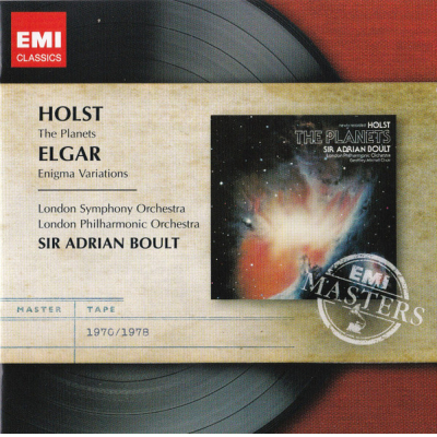 ELGAR:ENIGMA VARIÁCIÓK/HOLST:A BOLYGÓK